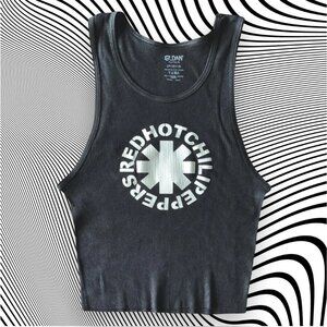 Red Hot Chili Peppers Band Unisex Cropped Tank